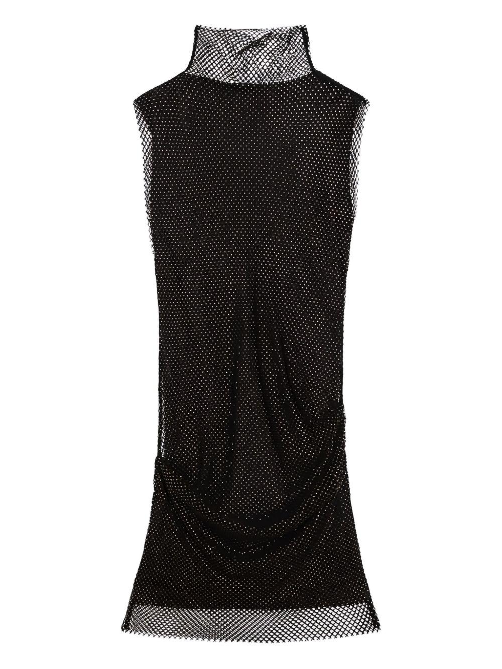 Abito smanicato con strass EMPOLI 003 NERO MARRONE SPORTMAX