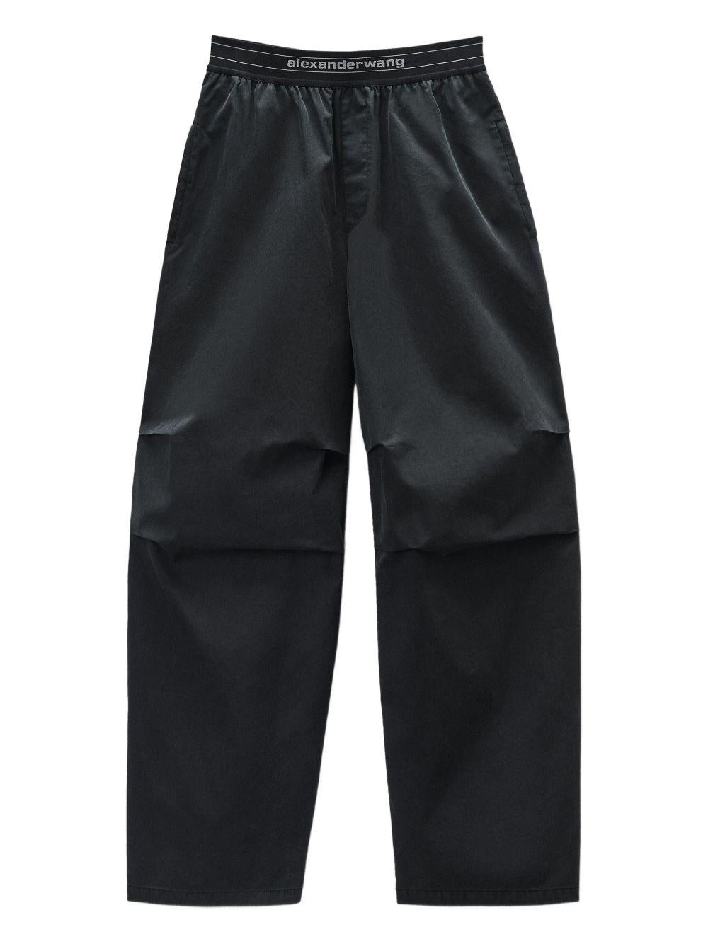 Pantaloni Chino Neri con Silhouette Articolata 1WC4254924 001 BLACK ALEXANDER WANG