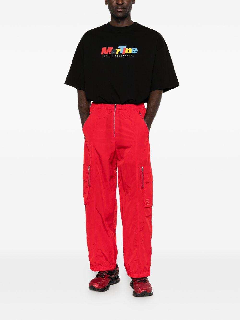 Oversized T-Shirt 621JE06001E BLACK MARTINE ROSE
