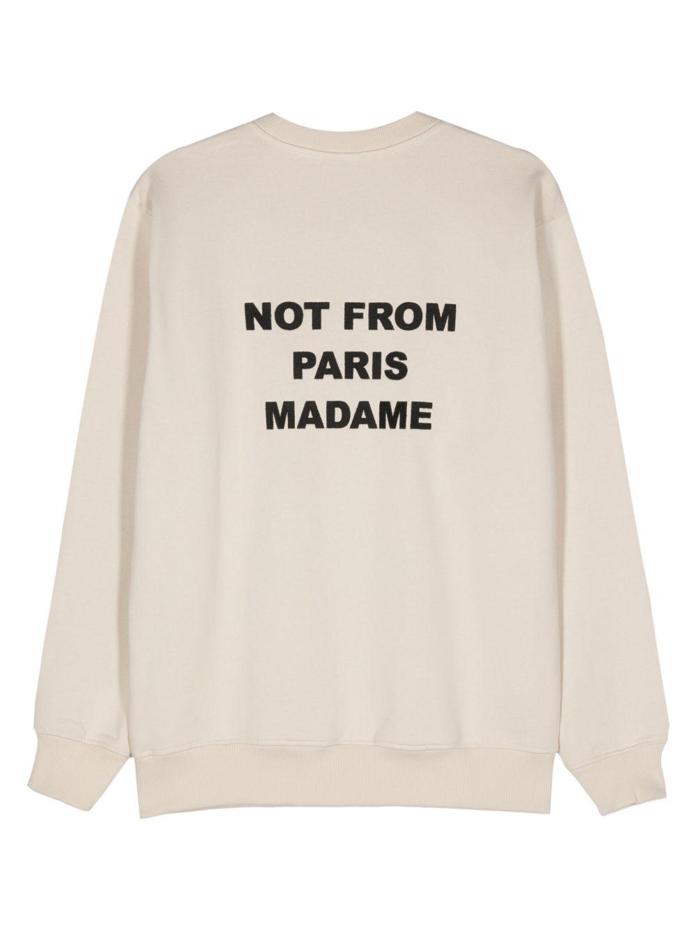 Le Sweatshirt Slogan PERMSW149CO127 MASTIC DROLE DE MONSIEUR