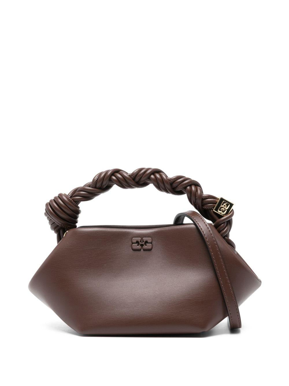 Brown Mini Bou Bag A7280 890 CHOCOLATE FONDANT GANNI