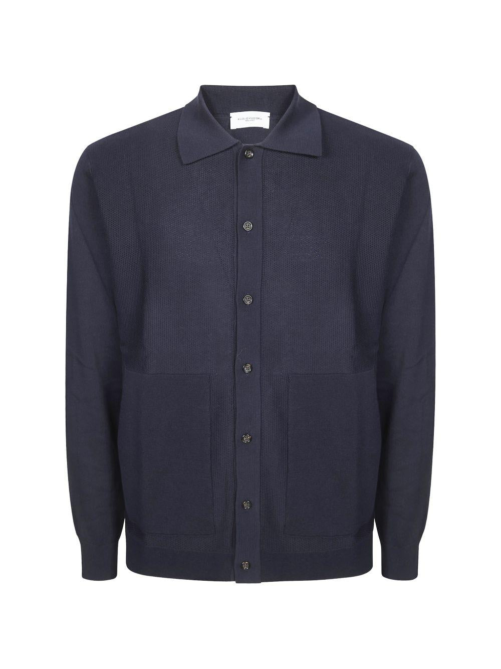 Camicia a maniche lunghe in maglia di cotone A026F300 6685 PAOLO PECORA