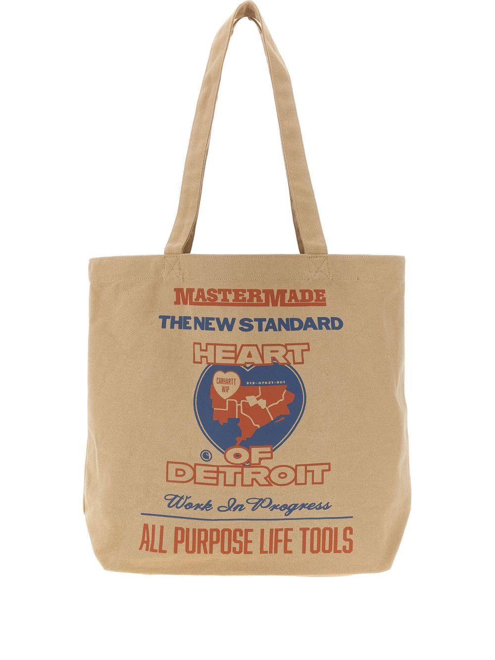 Canvas Graphic Tote I033975 34GXX ARCAN PRINT CARHARTT WIP