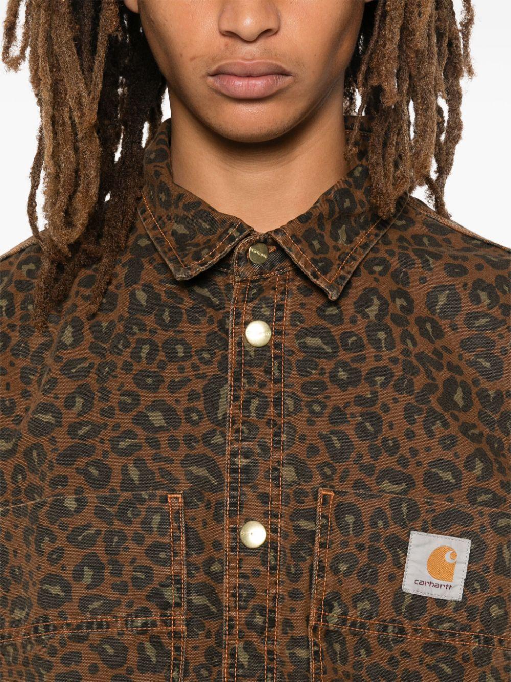 I033767 2MTGD CAMO LEO CARHARTT WIP