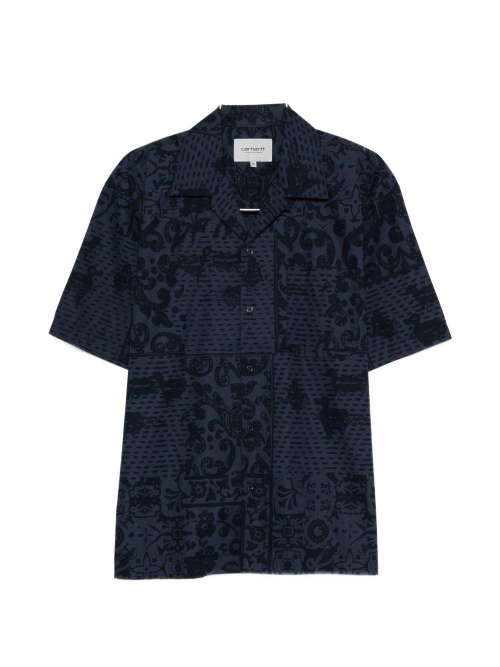 Vestige Shirt Cotton Poplin I036213 3PVXX BLUE CARHARTT WIP