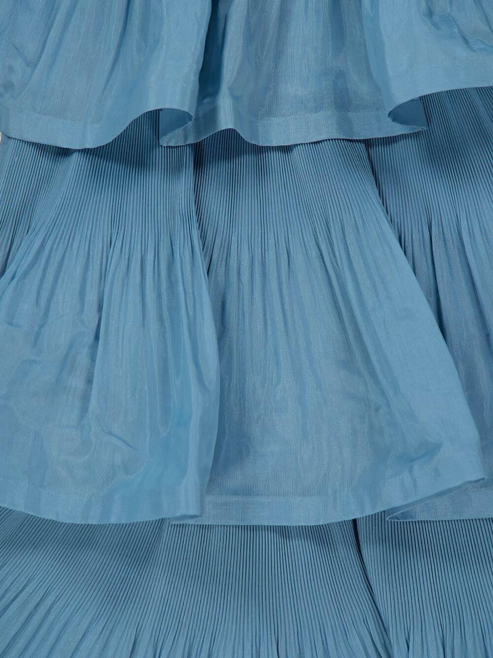 Abito Midi Plisse 6354DC26R DEEP BLUE ZIMMERMANN