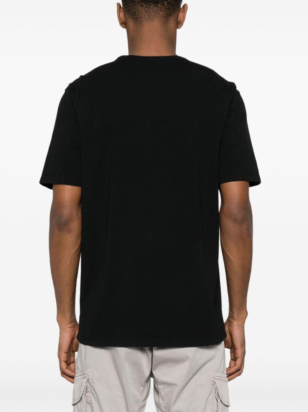 24/1 Jersey Logo T-Shirt 18CMTS085A005431G 999 BLACK CP COMPANY