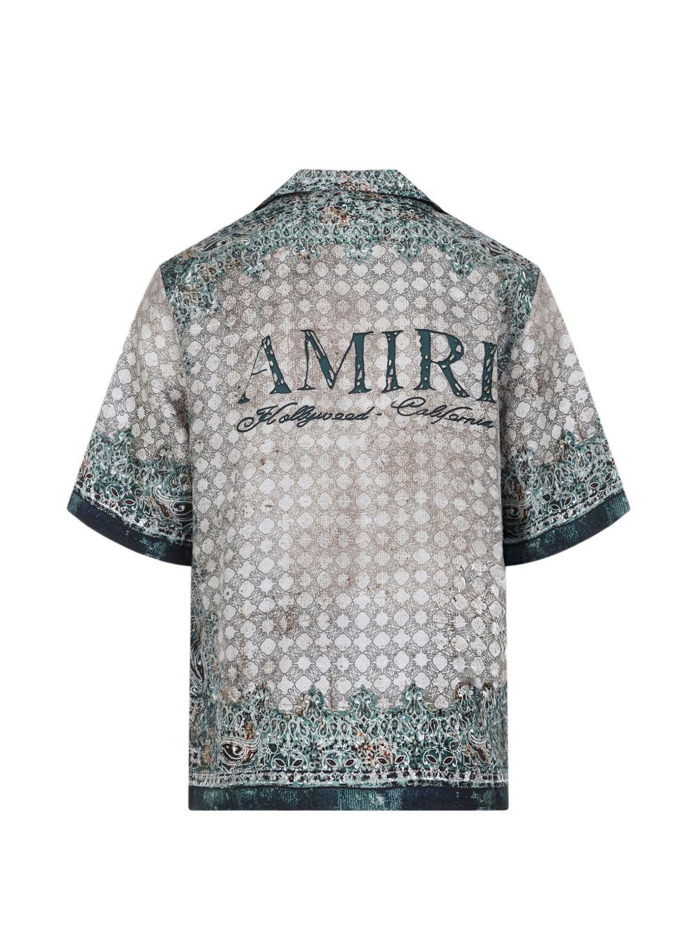Bandana Bowling Shirt AMTOSH1095 900 AMIRI