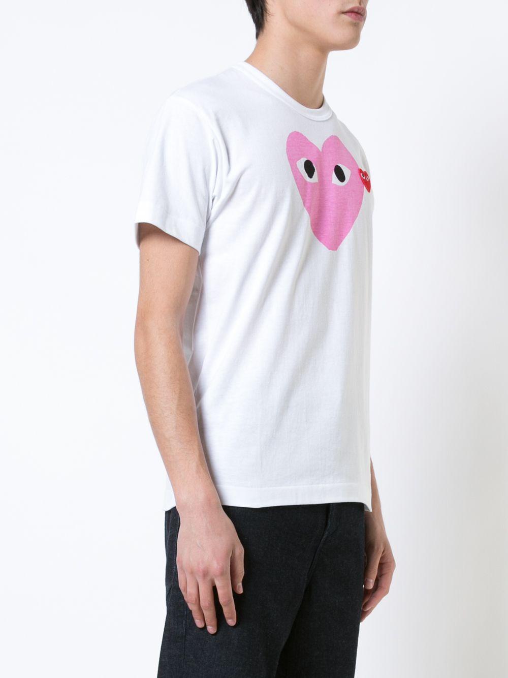 P1T106 PINK COMME DES GARCONS PLAY