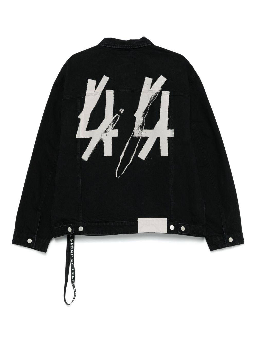 Fossil Denim Jacket B0030559FA577 P601 BLACK FOSSIL 44 LABEL GROUP