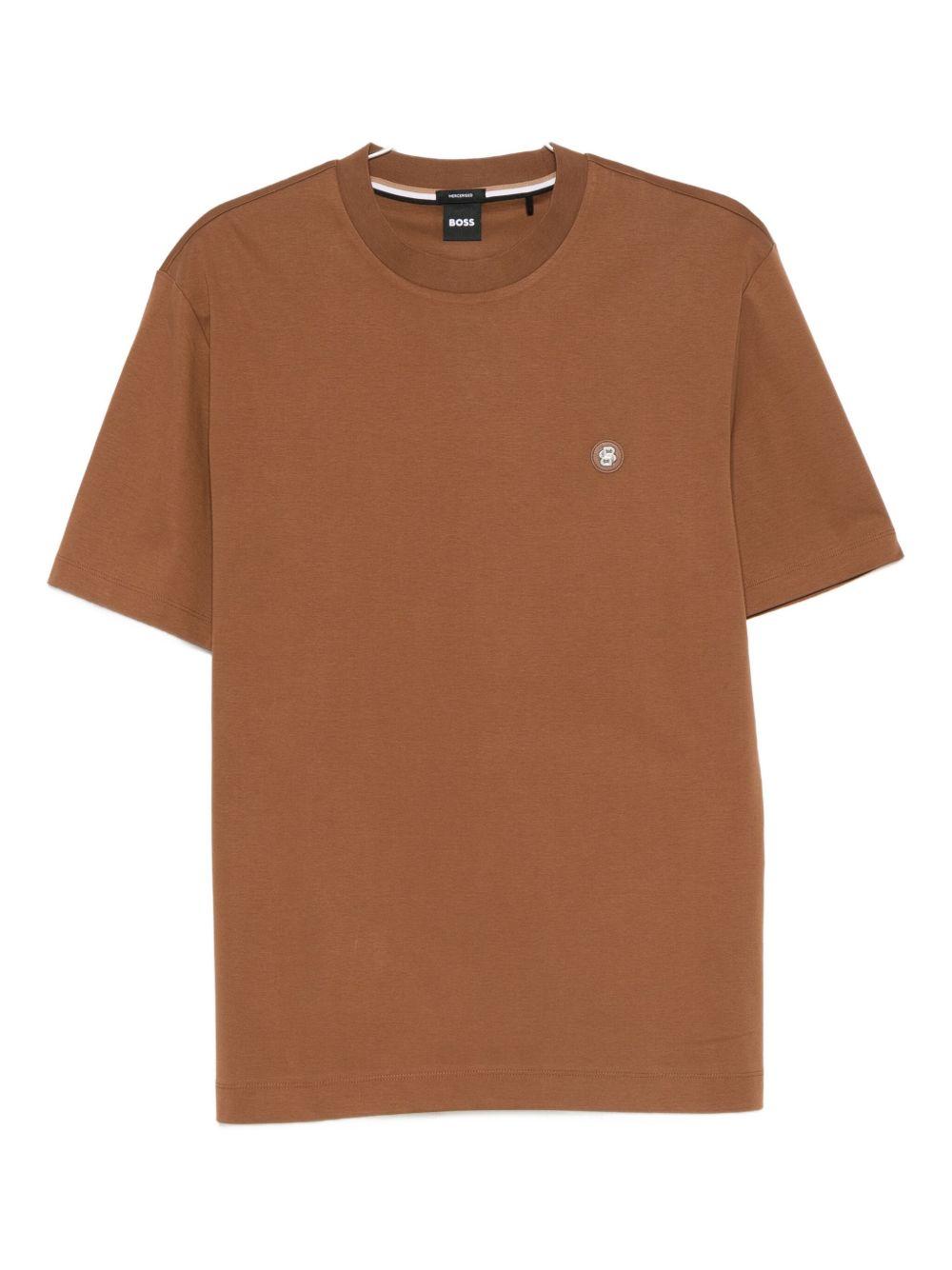 T-shirt regular fit 50520298 217 MEDIUM BROWN BOSS