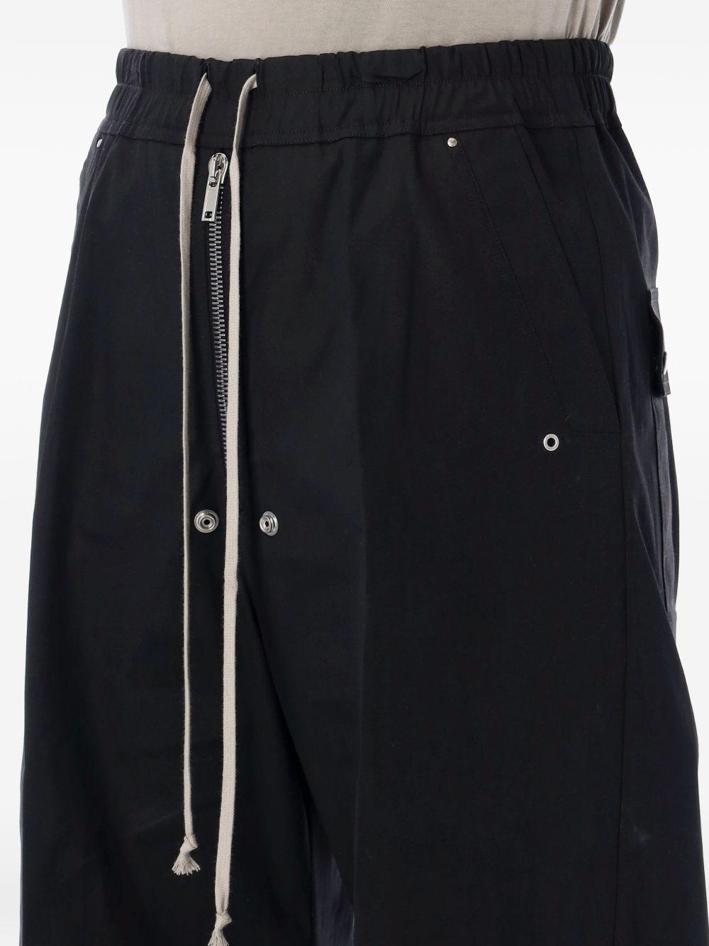 Wide Bela Pants RU01F2366TE 09 BLACK RICK OWENS