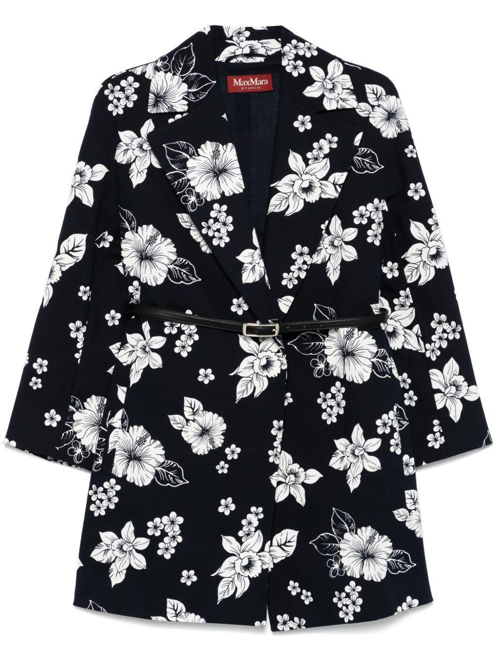 Cappotto Viterbo VITERBOMM10355 001 BLUE MAX MARA STUDIO