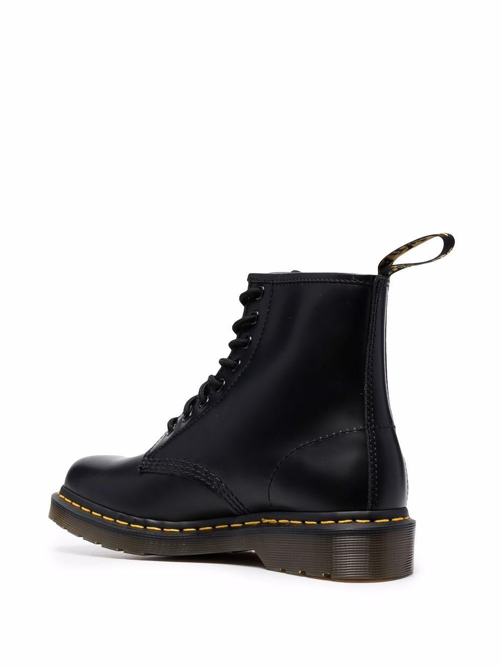 Stivali stringati 1460 in pelle smooth 11822006 BLACK DR. MARTENS