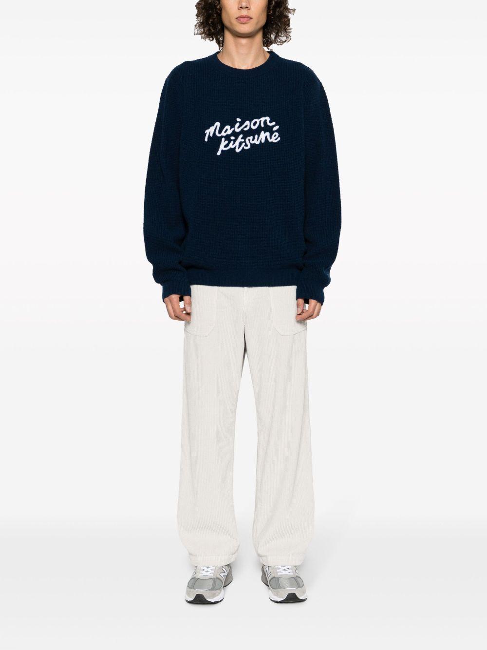 LM00814KT1063 P476 INK BLUE MAISON KITSUNE