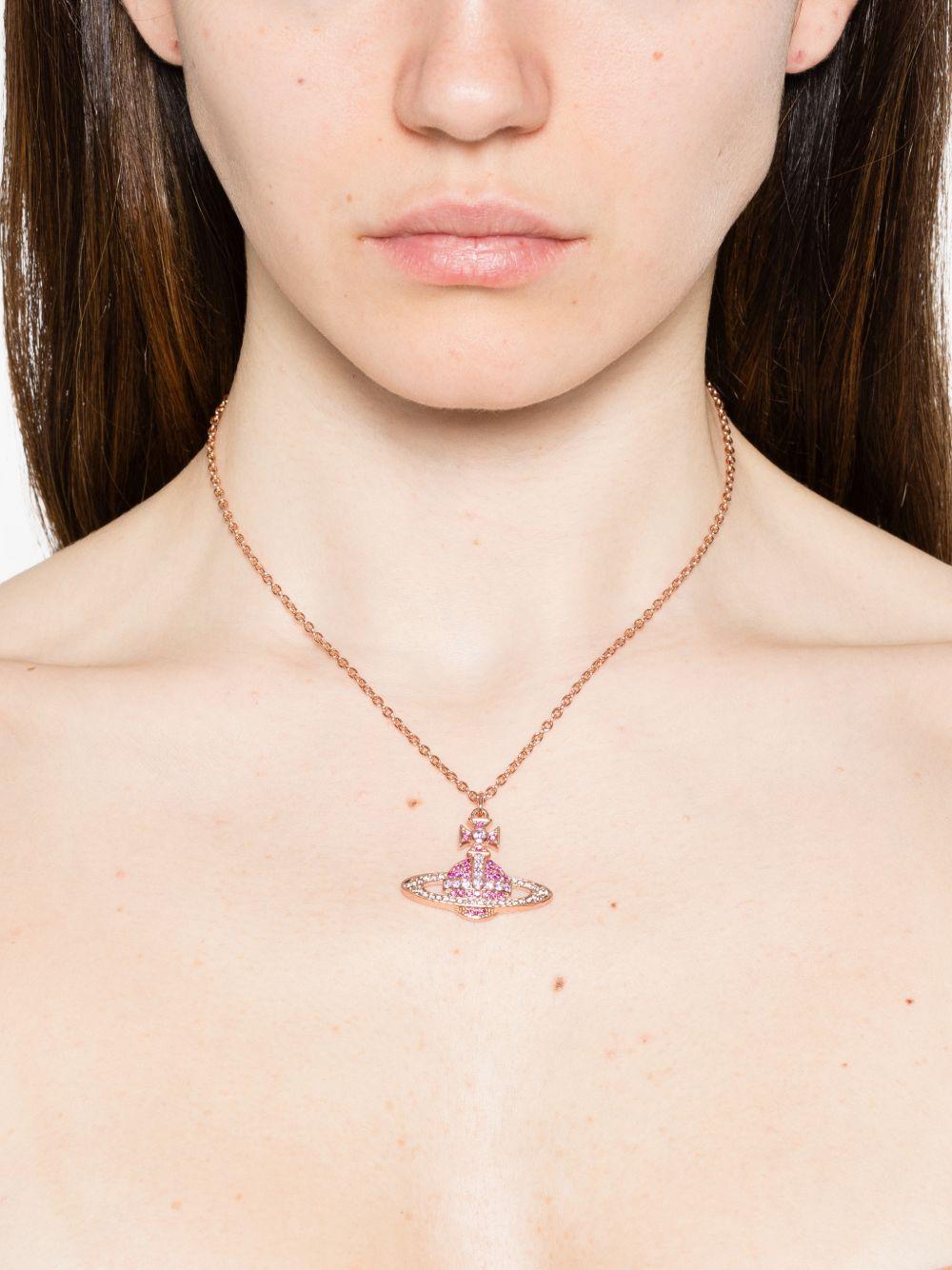 Kika Pendant 6302009402G411 PINK GOLD FUCHSIA VIVIENNE WESTWOOD