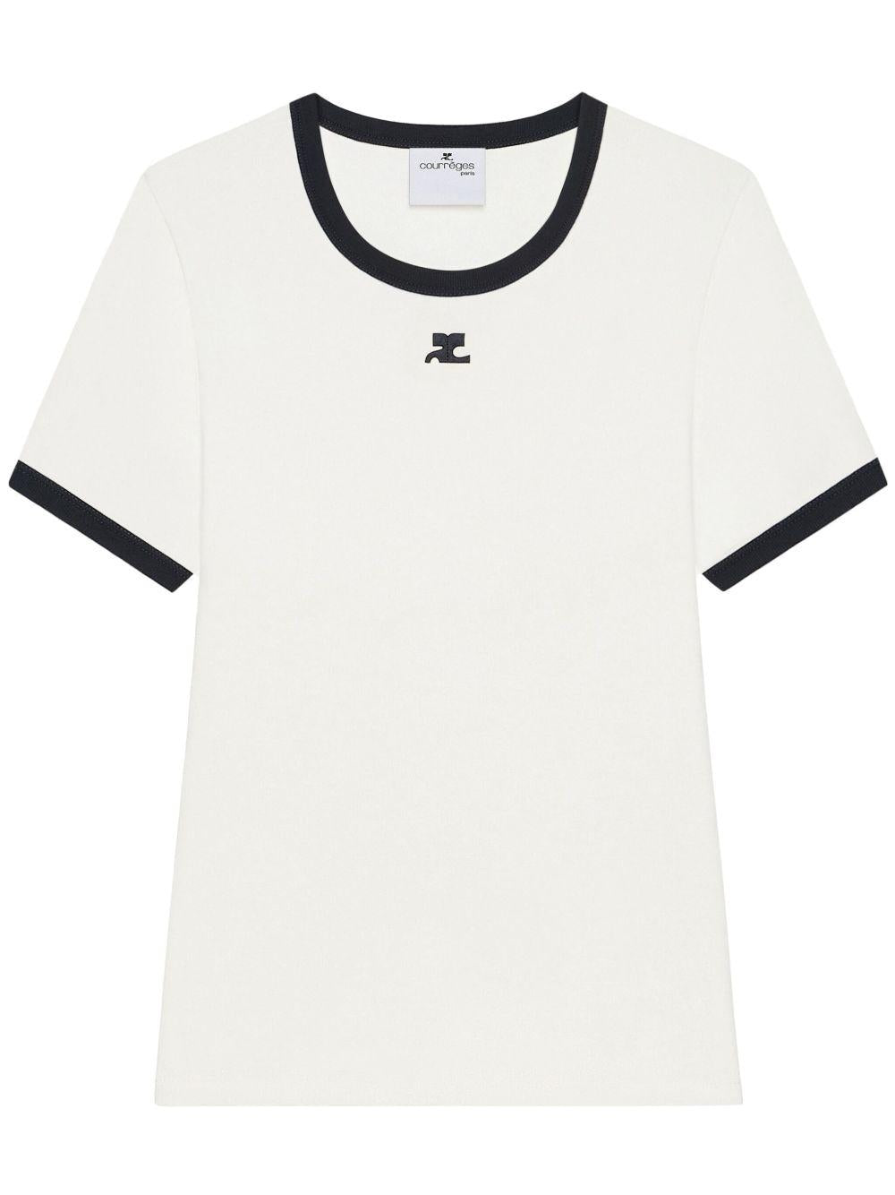 125JTS017JS0203 0083 BLANC HERITAGE NAVY COURREGES