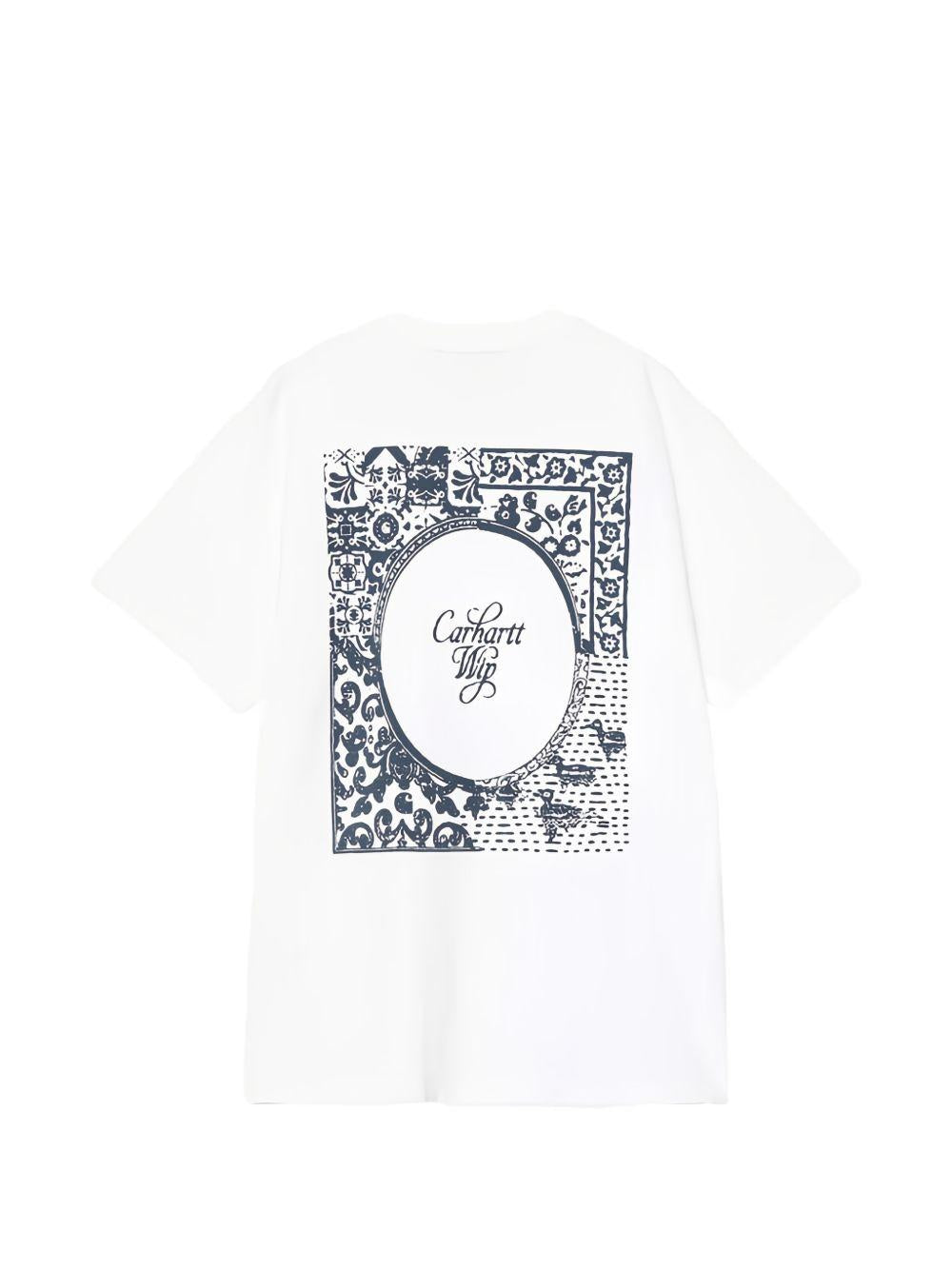 Vestige T-Shirt Organic Cotton I036220 0206 WHITE STONE CARHARTT WIP