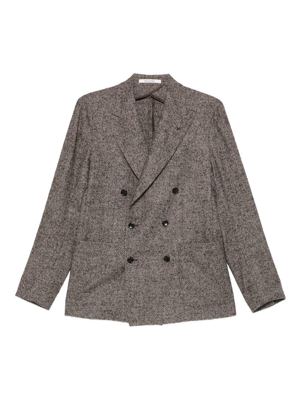Blazer doppiopetto 1SMC20K340323U ET900 BEIGE MORO NERO TAGLIATORE