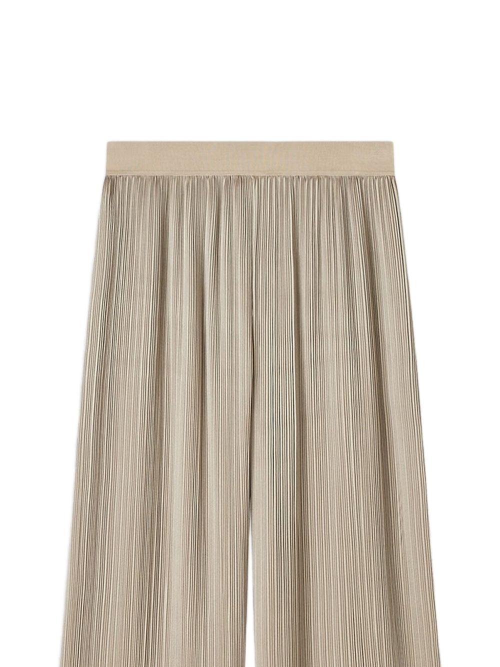 Amber Pleated Satin Trousers JF009723 0801 POWDER JOSEPH