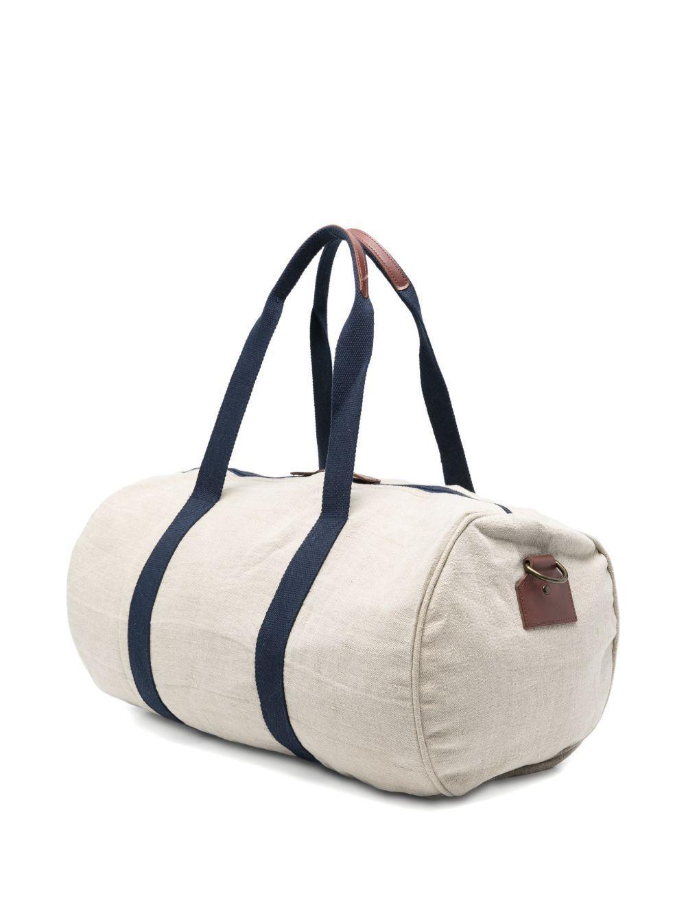 Borsone Jetleg con logo JTEL00800439L 1161 LINEN MC2 SAINT BARTH