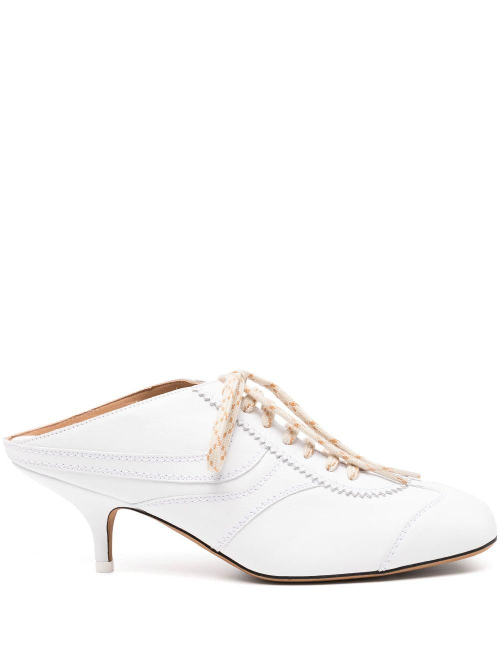 Heeled Sneaker Mules WS25261 1 WHITE DRIES VAN NOTEN