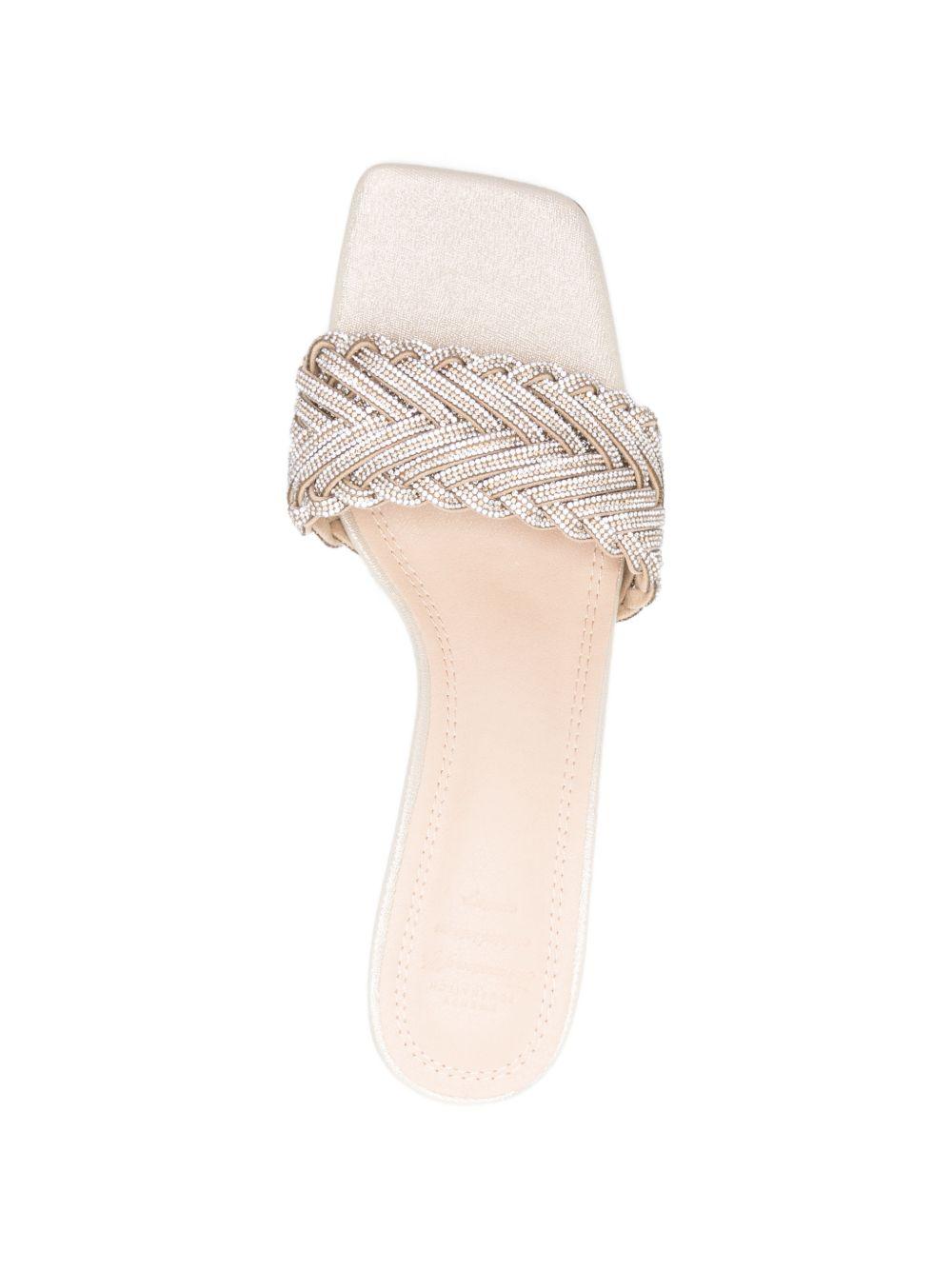 Décolleté quadrate intrecciate S0080ORO62P ORO TWENTY FOURHAITCH