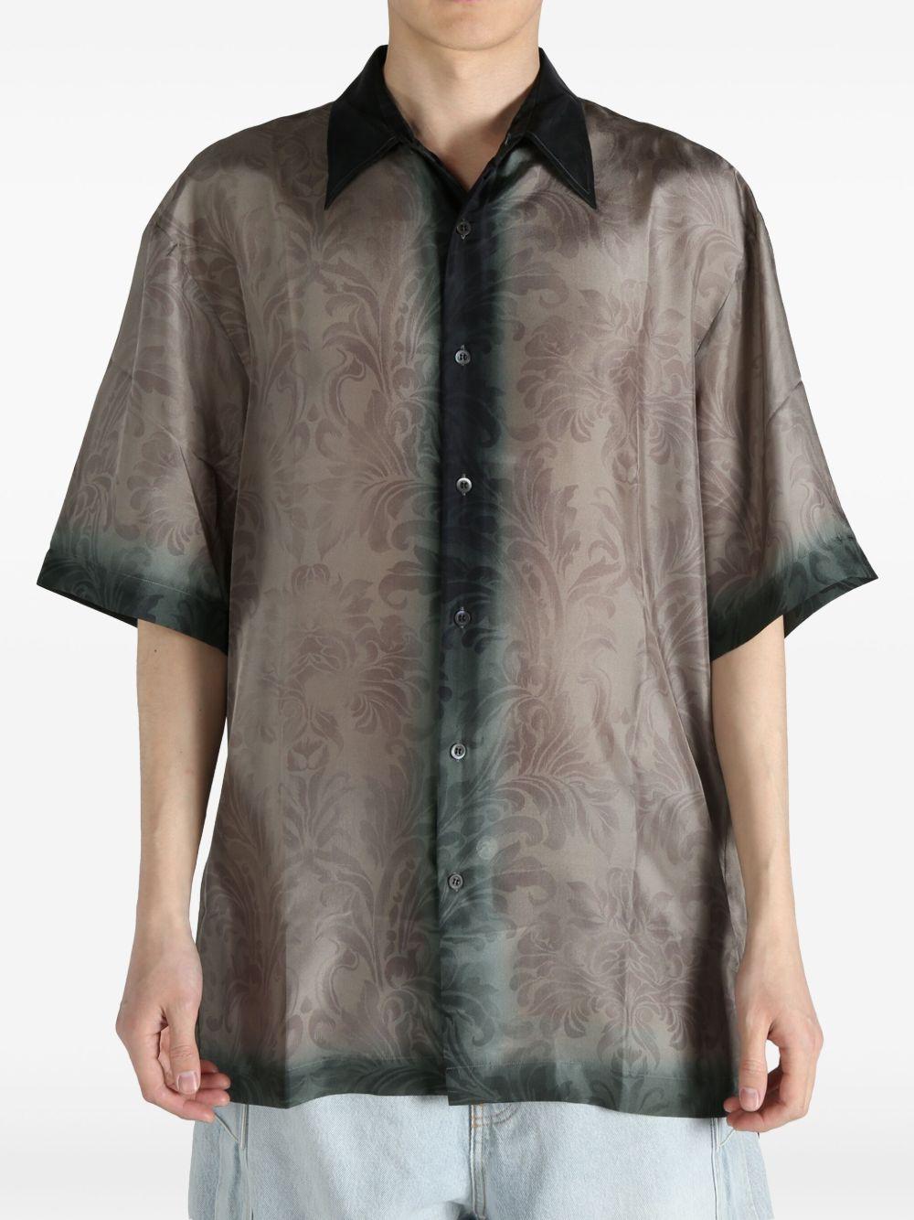 Cassidye Shirt 2510207001201 508 PETROL DRIES VAN NOTEN