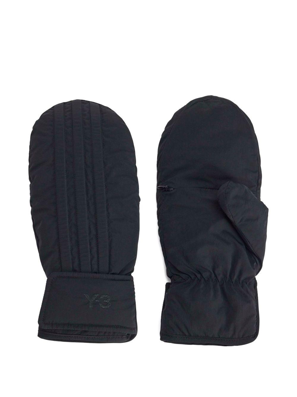 Guanti con logo ricamato JX8356 BLACK Y-3