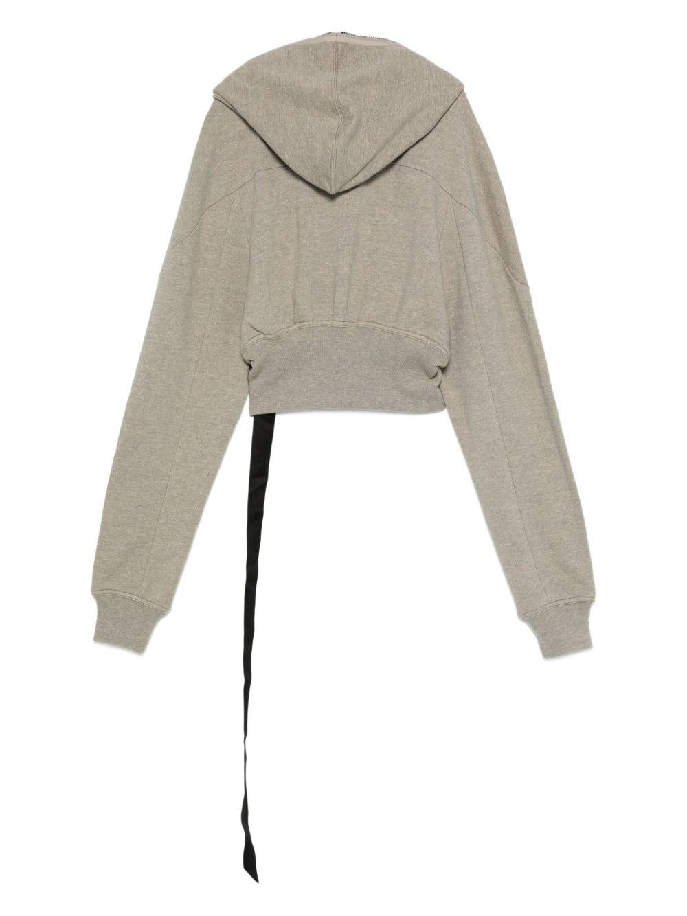 Concordians Collage Gimp Hoodie DS02E7233FGM 178 MELANGE GREY RICK OWENS DRKSHDW