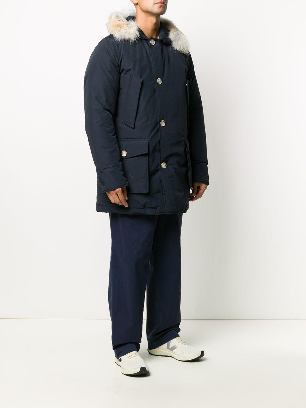 WOOU0270MRUT0108. MLB MELTON BLUE WOOLRICH