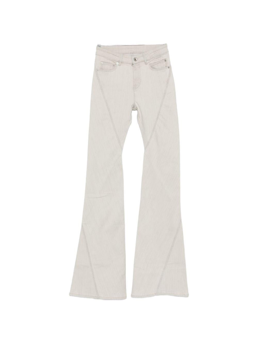 Bias Bootcut DS01F4302SDMW 51 MILK WASH RICK OWENS DRKSHDW