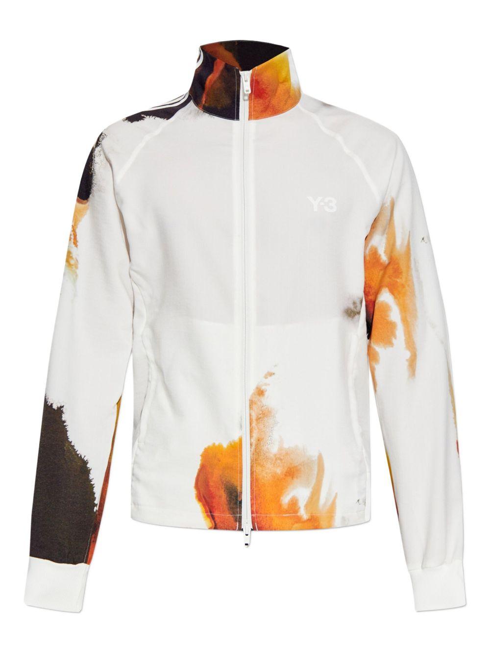 Giacca con stampa astratta KA9623 WHITE Y-3