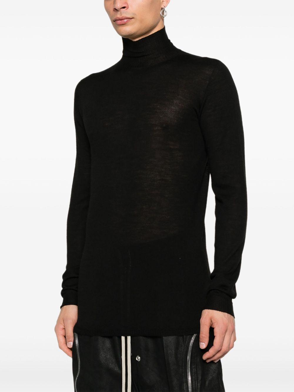 Concordians Oversized Turtle RU02E1624M 09 BLACK RICK OWENS