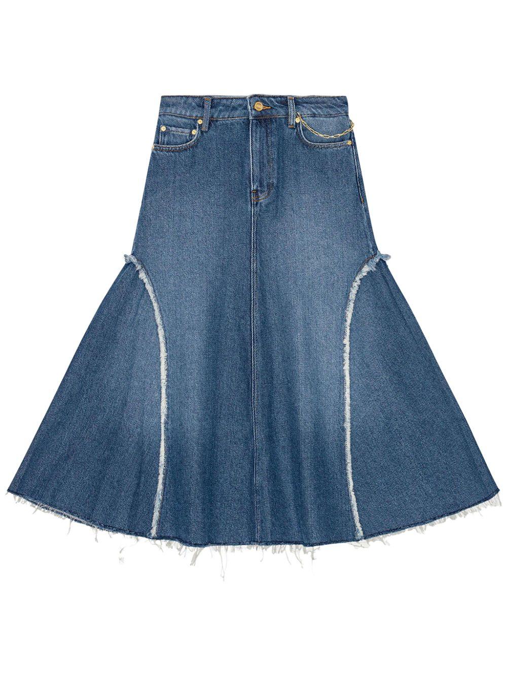 J1601 566 MID BLUE STONE GANNI