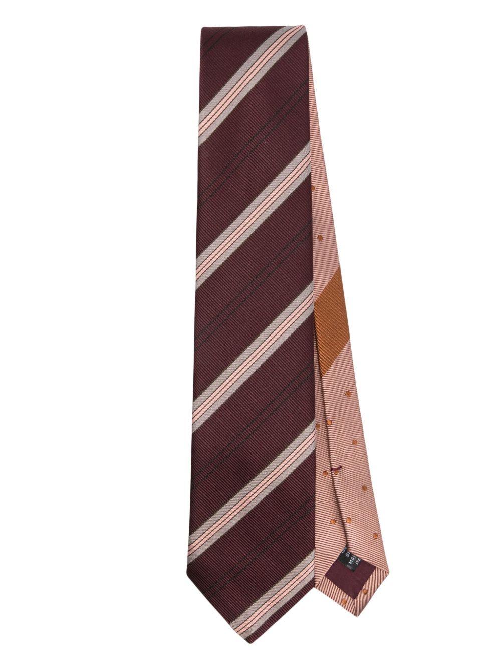 TIE 100Q8910 359 BORDEAUX DRIES VAN NOTEN