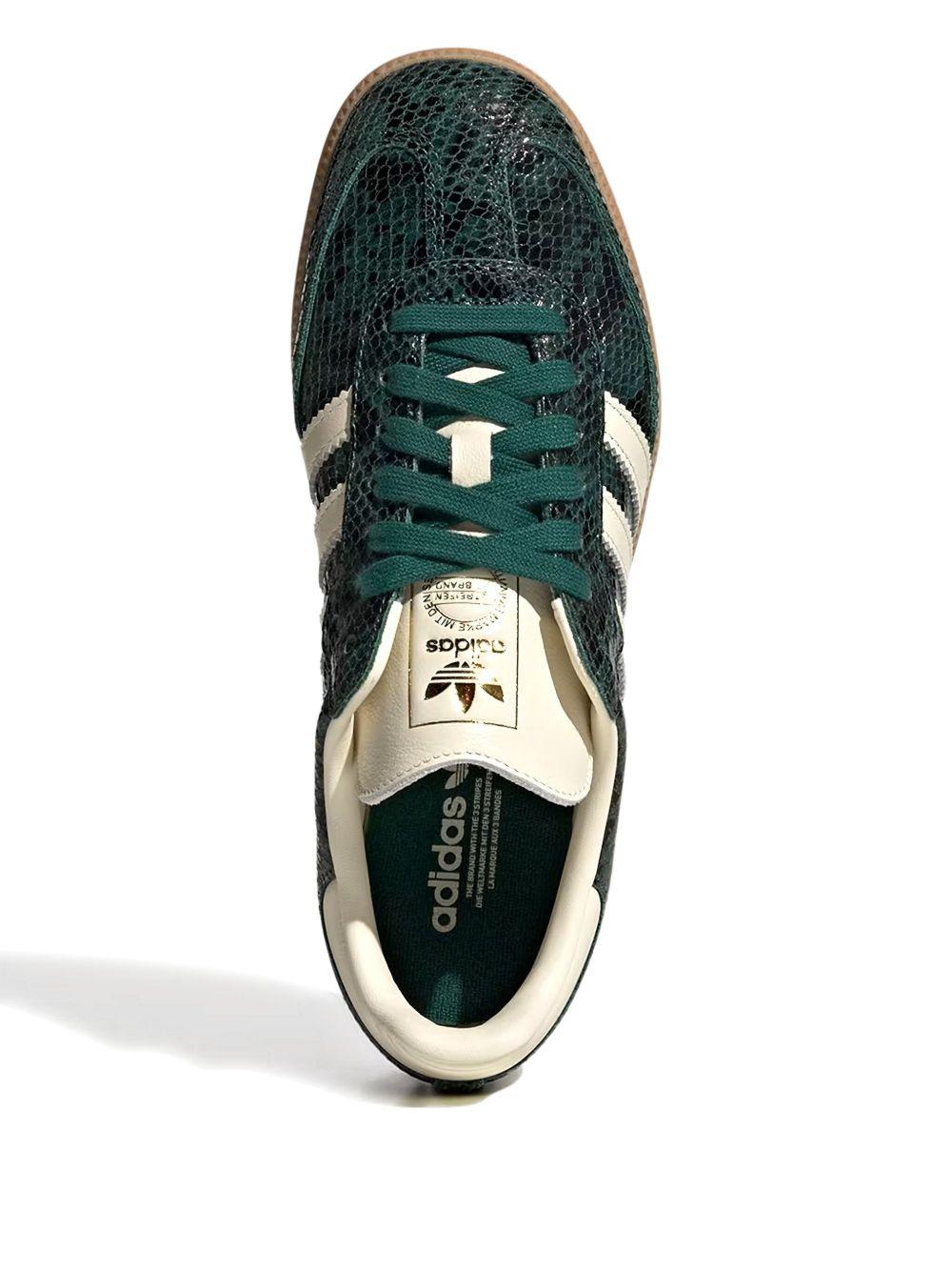 Samba OG Sneakers JR8848 PHYTHON GREEN ADIDAS ORIGINALS