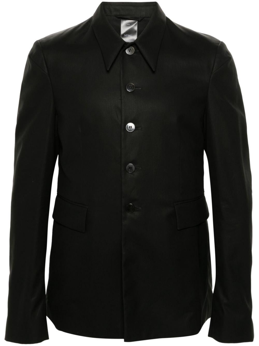 SS24N661 TWILL COTONE NERO SAPIO