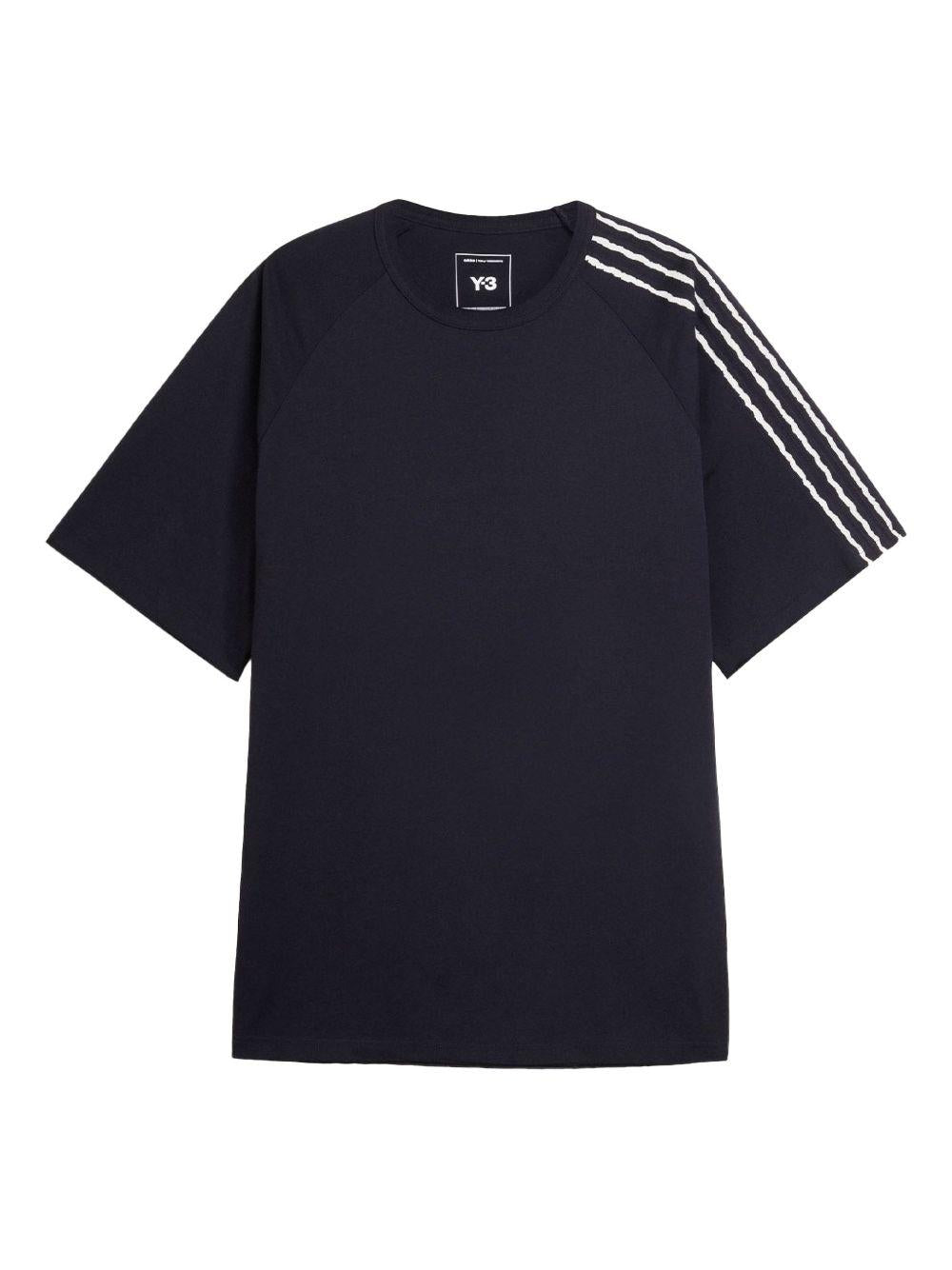 Raw Edge 3-Stripes Short Sleeve Tee KQ9793 BLACK Y-3