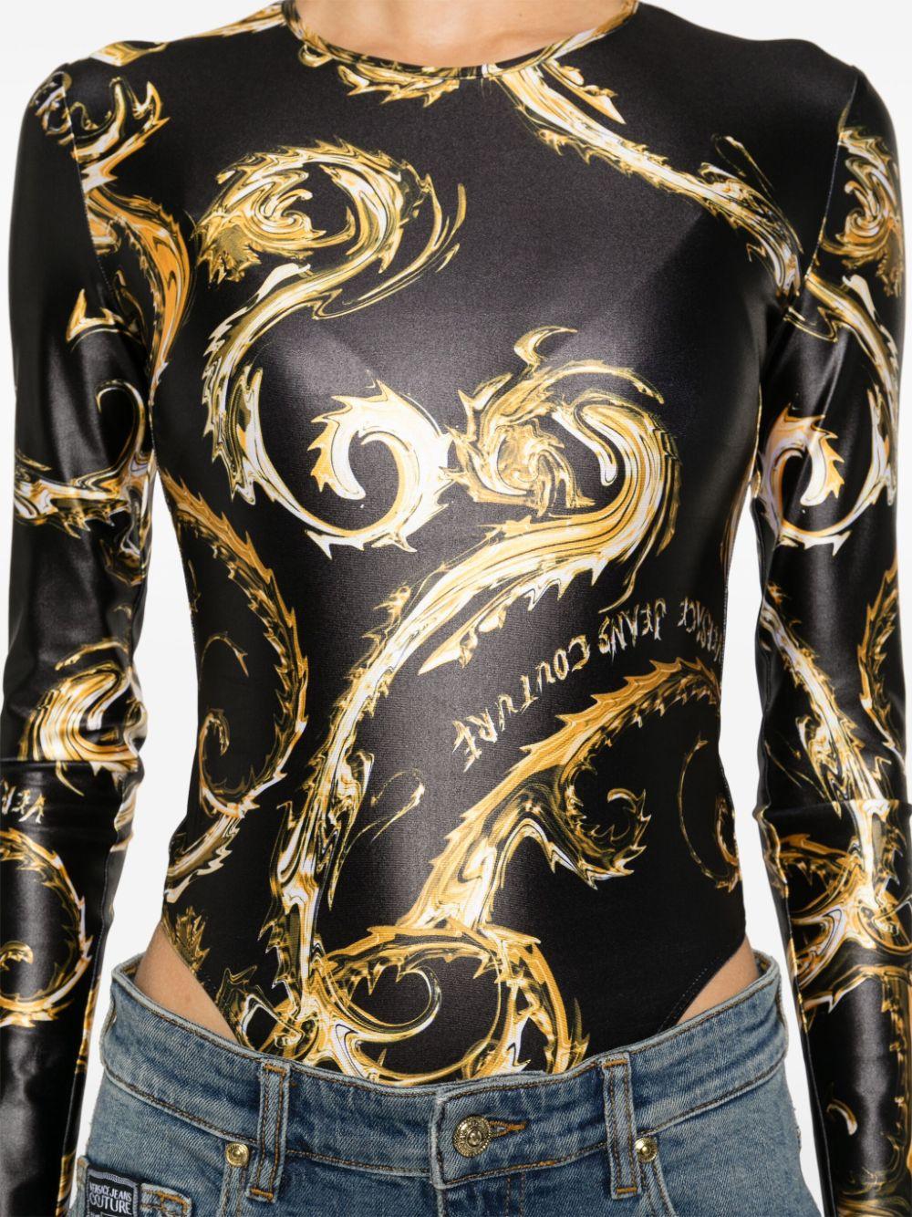 77HAM2A1JS360 G89 BLACK GOLD VERSACE JEANS COUTURE