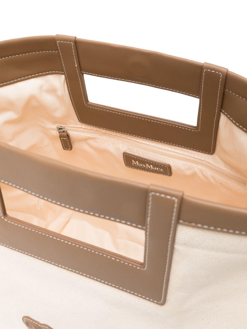 Borsa In Canvas BCHECRU 001 CAMMELLO MAX MARA