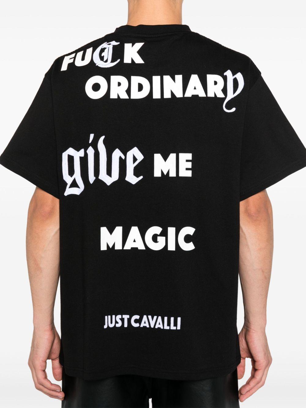 77OAHC02CJ618 899 BLACK JUST CAVALLI