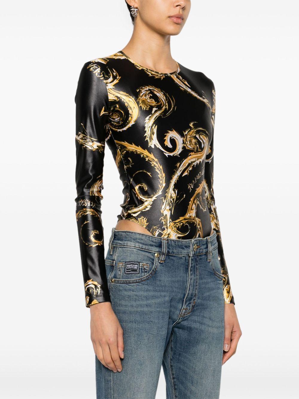 77HAM2A1JS360 G89 BLACK GOLD VERSACE JEANS COUTURE