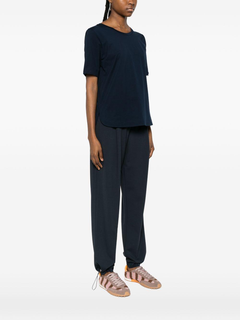 T-shirt in Superfine Cotton Stretch JG000325D52003 9200 BLUE NAVY HERNO