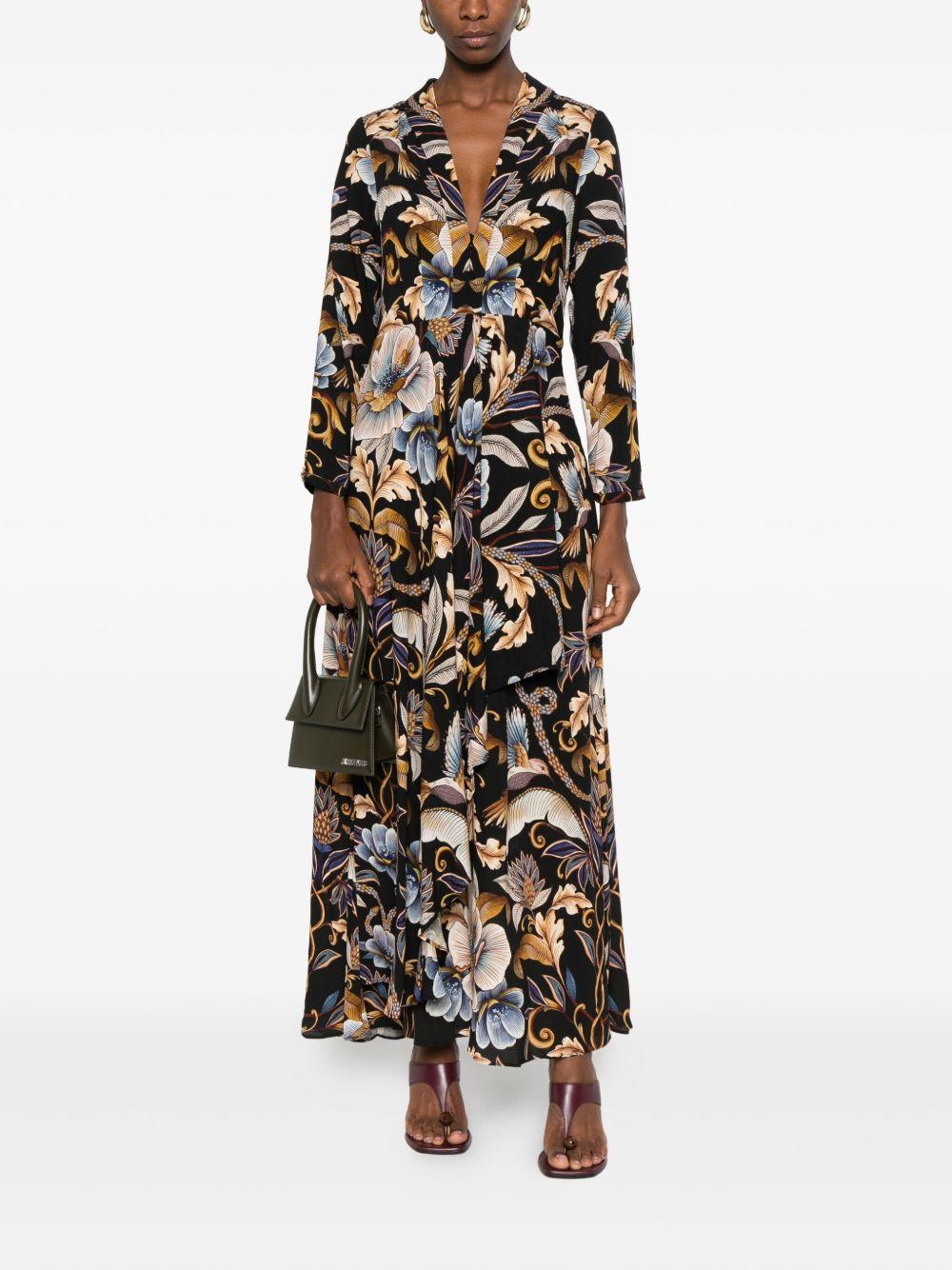 Black Snake Garden Maxi Dress 339995 25082 SNAKE GARDEN FARM RIO