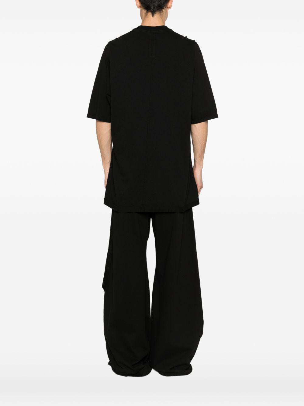 T-shirt girocollo DU01F4274RNEP5 0911 BLACK MILK RICK OWENS DRKSHDW