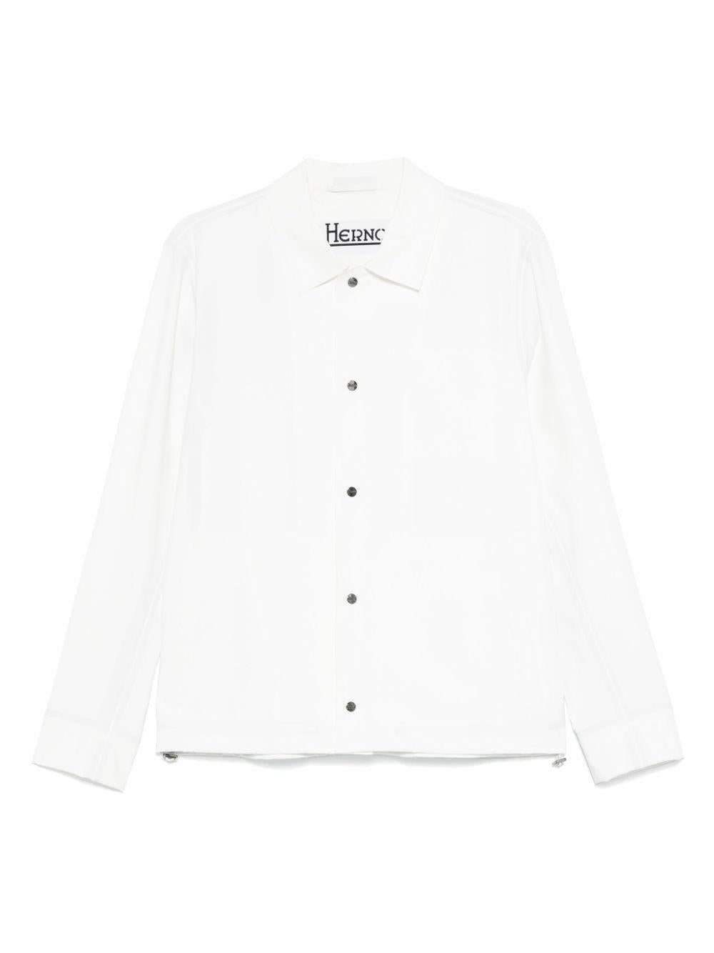 Shacket in Essence GI000318U12301SZ 1000 BIANCO HERNO
