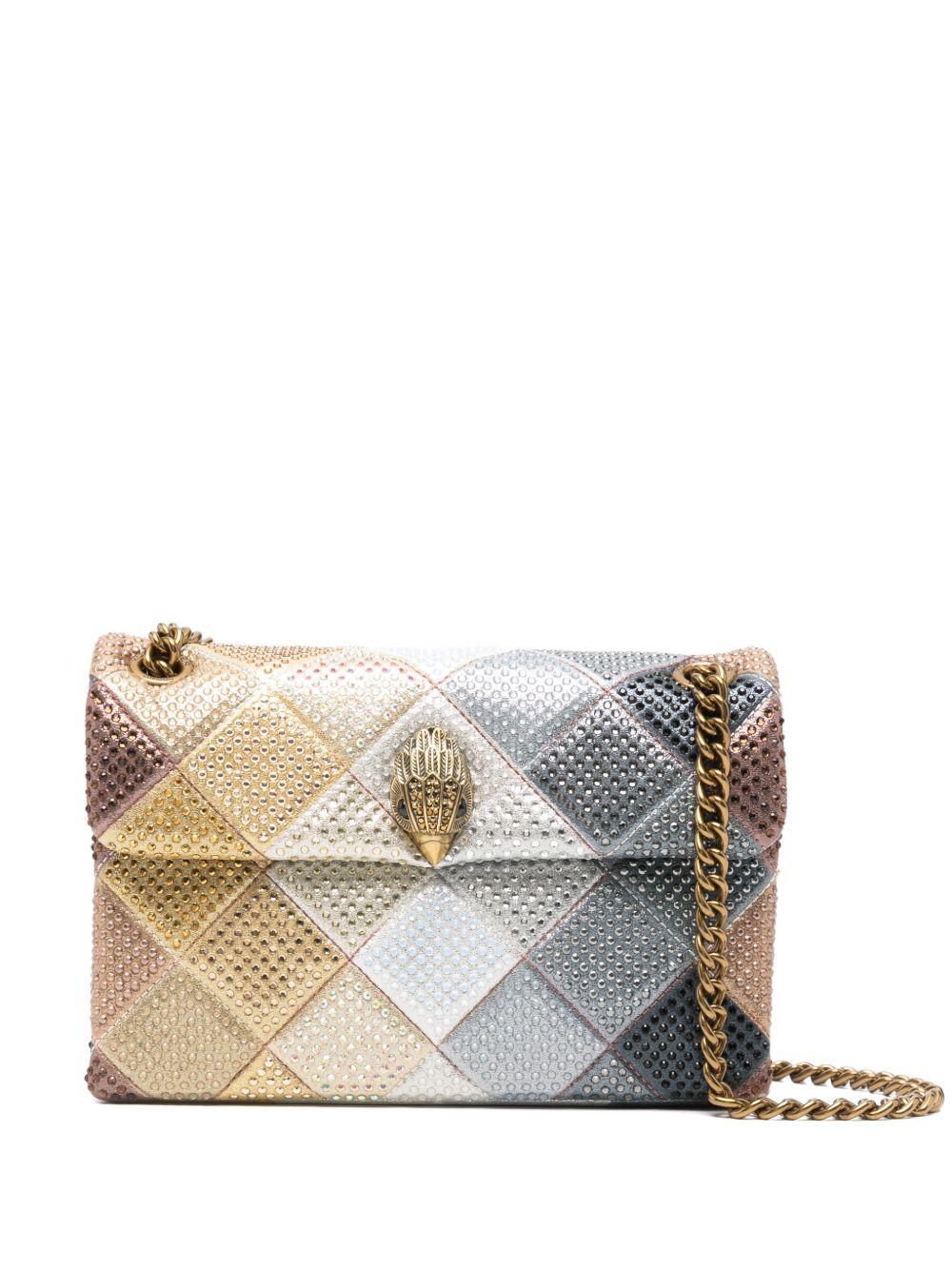 KURT GEIGER - Borsa a tracolla Fabric MD Kensington 5375465609 MULTICOLOUR KURT GEIGER LONDON