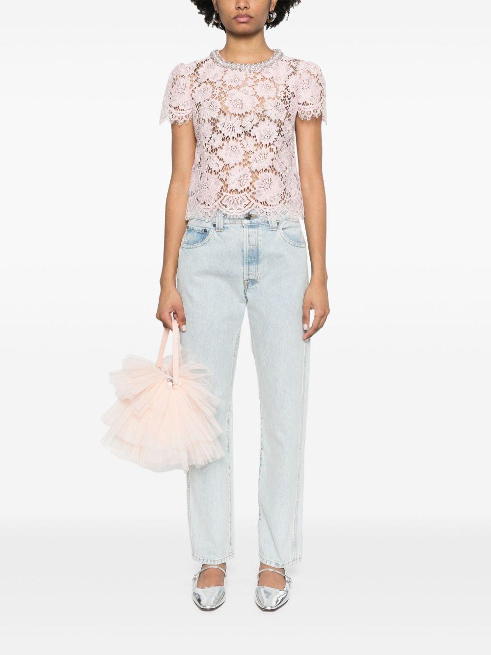 SS25049TP PINK SELF-PORTRAIT