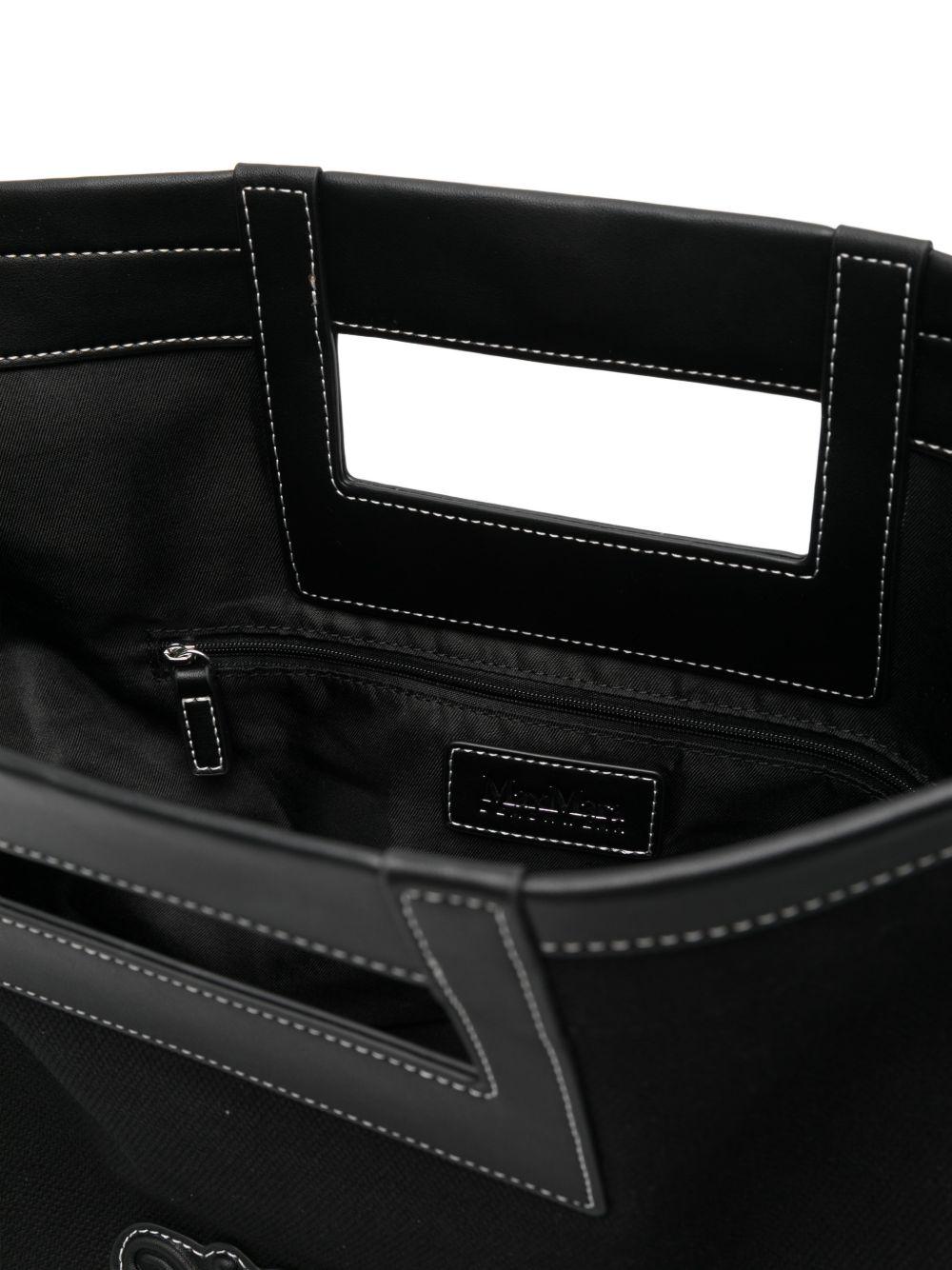 Borsa In Canvas BCHECRU 001 NERO MAX MARA